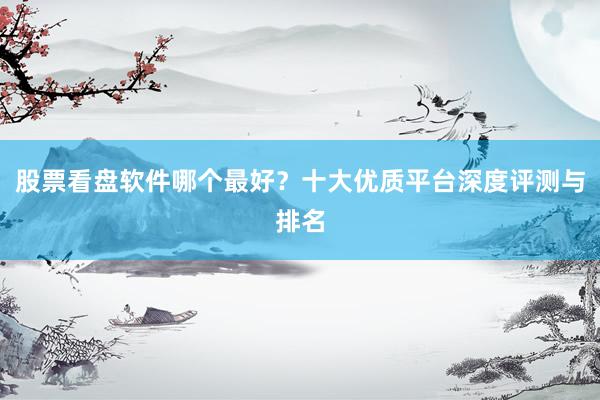 股票看盘软件哪个最好？十大优质平台深度评测与排名