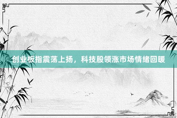 创业板指震荡上扬，科技股领涨市场情绪回暖
